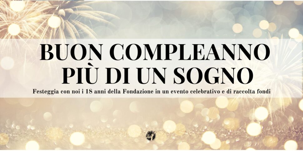 Buon compleanno Più di un Sogno