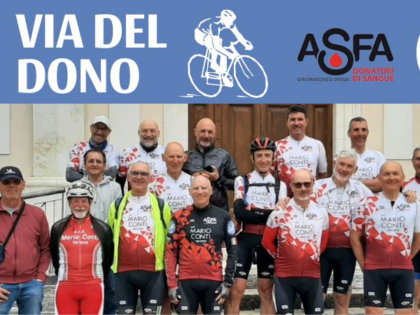 “Via del dono” al via il quarto anno della sfida ciclistica della solidarietà